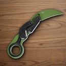 CRKT Provoke Folding Knife 2.38" D2 Tool Steel Blade Black Aluminun Handle