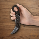 CRKT Provoke Folding Knife 2.38" D2 Tool Steel Blade Black Aluminun Handle