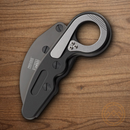 CRKT Provoke Folding Knife 2.38" D2 Tool Steel Blade Black Aluminun Handle