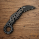 CRKT Provoke Folding Knife 2.38" D2 Tool Steel Blade Black Aluminun Handle