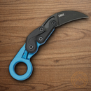 CRKT Provoke Folding Knife 2.5" 1.4116 Steel Blade Blue Grivory Handle