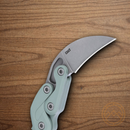CRKT Provoke Folding Knife 2.5" AUS-8 Steel Blade Green Grivory Handle