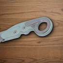 CRKT Provoke Folding Knife 2.5" AUS-8 Steel Blade Green Grivory Handle