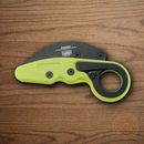 CRKT Provoke Zap Folding Knife 2.5" 1.4116 Steel Blade Neon Green Grivory Handle
