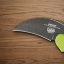 CRKT Provoke Zap Folding Knife 2.5" 1.4116 Steel Blade Neon Green Grivory Handle