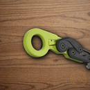 CRKT Provoke Zap Folding Knife 2.5" 1.4116 Steel Blade Neon Green Grivory Handle