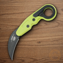 CRKT Provoke Zap Folding Knife 2.5" 1.4116 Steel Blade Neon Green Grivory Handle