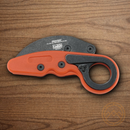 CRKT Provoke Folding Knife 2.5" 1.4116 Steel Blade Orange Grivory Handle