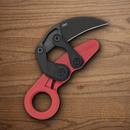 CRKT Provoke Folding Knife 2.5" 1.4116 Steel Blade Red Grivory Handle