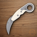 CRKT Provoke Folding Knife 2.5" AUS-8 Steel Blade White Grivory Handle