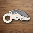CRKT Provoke Folding Knife 2.5" AUS-8 Steel Blade White Grivory Handle