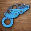 CRKT Provoke Folding Knife 2.5" 1.4116 Steel Blade Blue Grivory Handle