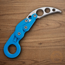 CRKT Provoke Folding Knife 2.5" 1.4116 Steel Blade Blue Grivory Handle