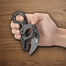 CRKT Provoke Folding Knife 2.38" D2 Tool Steel Blade Black Aluminum Handle