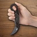 CRKT Provoke Folding Knife 2.38" D2 Tool Steel Blade Black Aluminum Handle