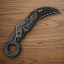 CRKT Provoke Folding Knife 2.38" D2 Tool Steel Blade Black Aluminum Handle