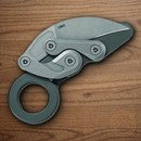 CRKT Compact Provoke Folding Knife 2.25" D2 Tool Steel Blade Green Aluminum Handle