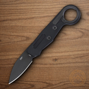 CRKT Provoke Folding Knife 2.5" D2 Tool Steel Blade Black Aluminum Handle