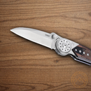 CRKT Walker Folding Knife 3" Stainless Steel Blade Black/Brown G10 Handle