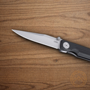 CRKT Fidus Folding Knife 3.25" 12C27 Steel Blade Black GRN Handle