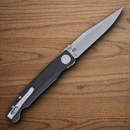 CRKT Fidus Folding Knife 3.25" 12C27 Steel Blade Black GRN Handle
