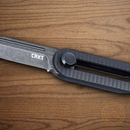 CRKT Katana X Folding Knife 2" Stainless Steel Blade Black Nylon Handle