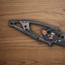 CRKT Snap Folding Knife 2.5" 420 Steel Blade Black 2Cr13 Stainless Handle