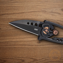 CRKT Snap Folding Knife 2.5" 420 Steel Blade Black 2Cr13 Stainless Handle