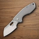 CRKT Pilar Folding Knife 2.38" 8Cr13MoV Steel Blade Gray 2Cr13 Stainless Handle