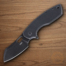 CRKT Pilar Large Folding Knife 2.63" 8Cr13MoV Steel Blade Black Stainless Handle