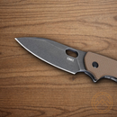 CRKT Pilar III Folding Knife 3" D2 Tool Steel Blade Earth Brown G10 Handle