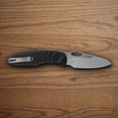 CRKT Trask Folding Knife 3.25" D2 Tool Steel Blade Black GRN Handle