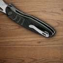 CRKT Trask Folding Knife 3.25" D2 Tool Steel Blade Black GRN Handle