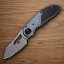 CRKT Attaboy Folding Knife 2.75" D2 Tool Steel Blade Black/Blue GRN Handle