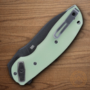CRKT BOT Folding Knife 2.25" AUS-10A Steel Blade Jade G10 Handle