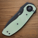 CRKT BOT Folding Knife 2.25" AUS-10A Steel Blade Jade G10 Handle