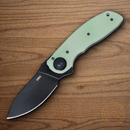 CRKT BOT Folding Knife 2.25" AUS-10A Steel Blade Jade G10 Handle