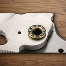 CRKT Ikoma Fossil Folding Knife 3.38" 8Cr13MoV Steel Blade Two-Tone G10 Handle