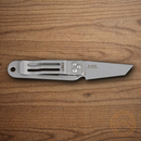 CRKT KISS Folding Knife 2.25" 420J2 Steel Blade Gray 2Cr13 Stainless Handle