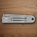 CRKT KISS Folding Knife 2.25" 420J2 Steel Blade Gray 2Cr13 Stainless Handle