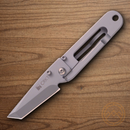 CRKT KISS Folding Knife 2.25" 420J2 Steel Blade Gray 2Cr13 Stainless Handle