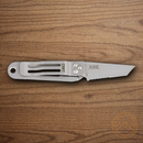 CRKT KISS Folding Knife 2.25" 420J2 Steel Blade Bead Blast 2Cr13 Stainless Handle