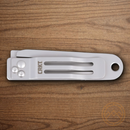 CRKT KISS Folding Knife 2.25" 420J2 Steel Blade Bead Blast 2Cr13 Stainless Handle