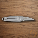 CRKT PECK Folding Knife 1.75" 420J2 Steel Blade Silver 2Cr13 Stainless Handle
