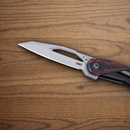 CRKT Nucleus Folding Knife 3.13" 12C27 Sandvik Steel Blade Black Stainless/G10 Handle