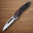 CRKT Nucleus Folding Knife 3.13" 12C27 Sandvik Steel Blade Black Stainless/G10 Handle