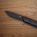 CRKT Bamboozled Folding Knife 3.38" D2 Tool Steel Blade Black G10 Handle