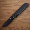 CRKT Bamboozled Folding Knife 3.38" D2 Tool Steel Blade Black G10 Handle