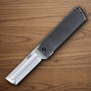 CRKT Minimal Folding Knife 2" Stainless Steel Blade Black Stainless Handle