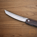 CRKT Ancestor Folding Knife 3.63" D2 Tool Steel Blade Black/Brown G10 Handle